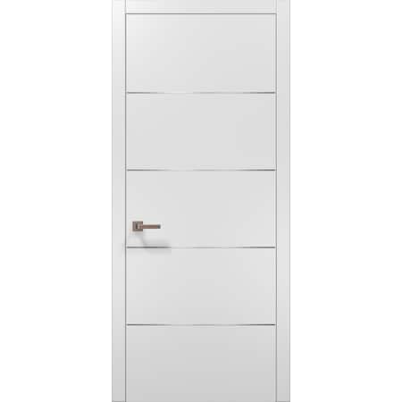 Sartodoors Closet Bypass Interior Door, 84" x 96", Chocolate PLANUM20ID-BEM-1896